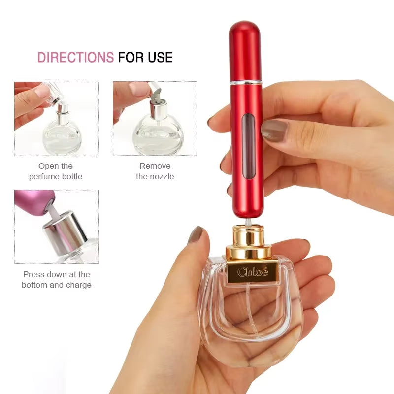 Vaporisateur de voyage rechargeable